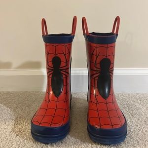 Spider-Man rain boots